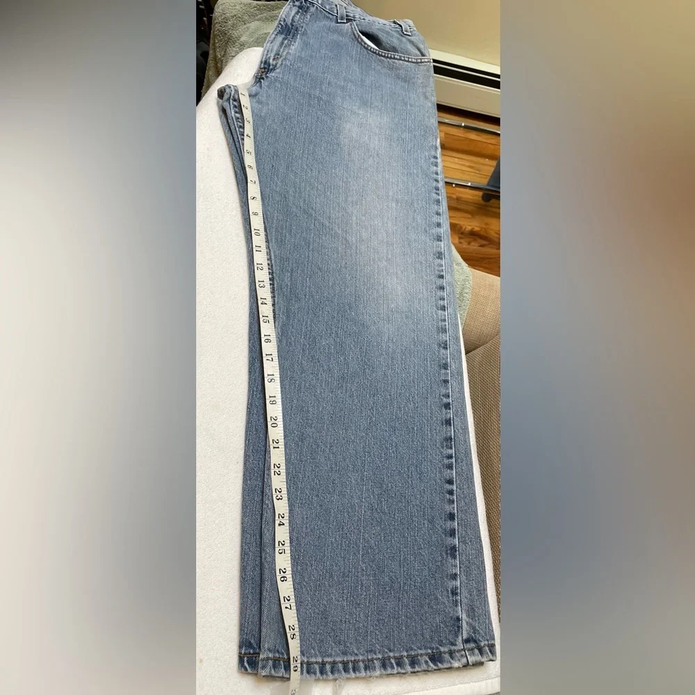 Wrangler Premium Quality Jeans Straight 38x32 Men pre-owned Blue